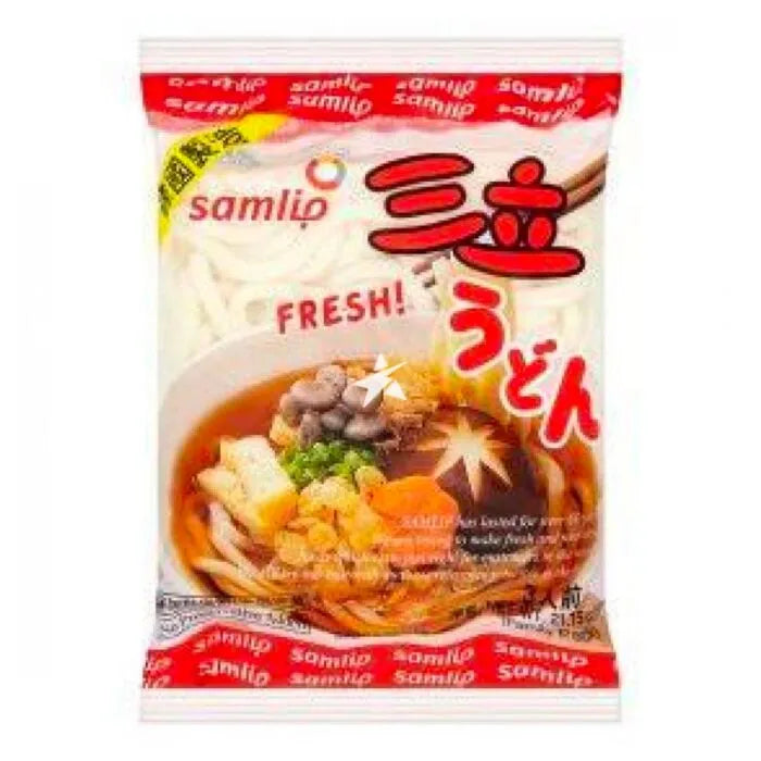 SAMLIP Fresh Udon Noodle ( 3 Pack ) 600G 三立 烏冬麵3連包 600G 0040