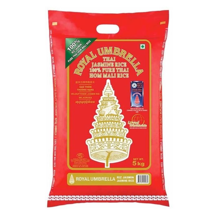 Royal Umbrella Thai Jasmine Rice 5kg 皇族 泰國香米5KG 0218