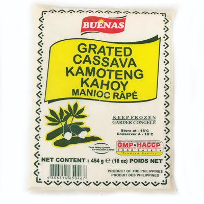 BUENAS CRATED CASSAVA MANIOC RAPE 454G BUENAS 急凍木薯蓉 454G 0151