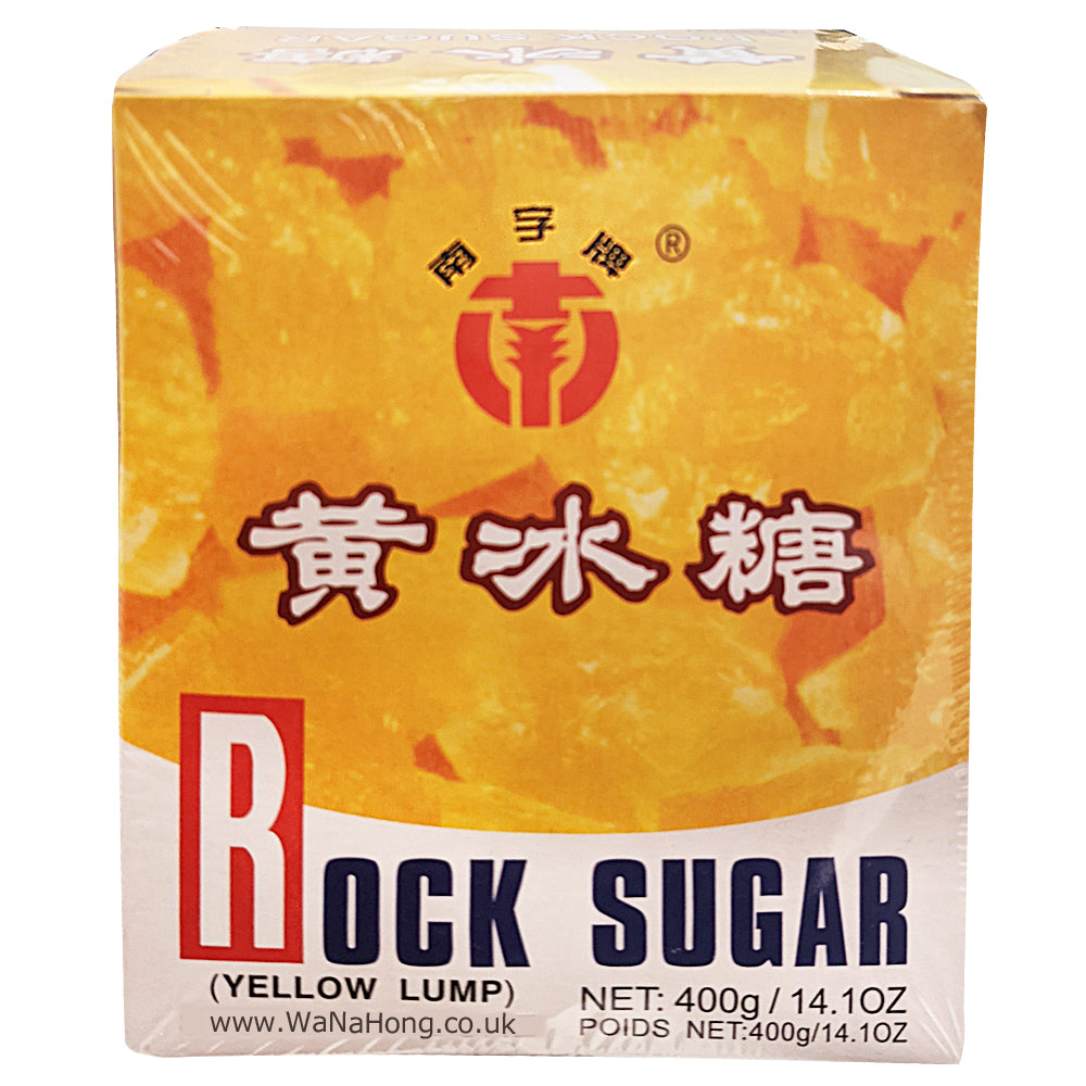 Nan Brand NS ROCK CANDY YELLOW LUMP 400G 新南牌 黃冰糖 400G 0204