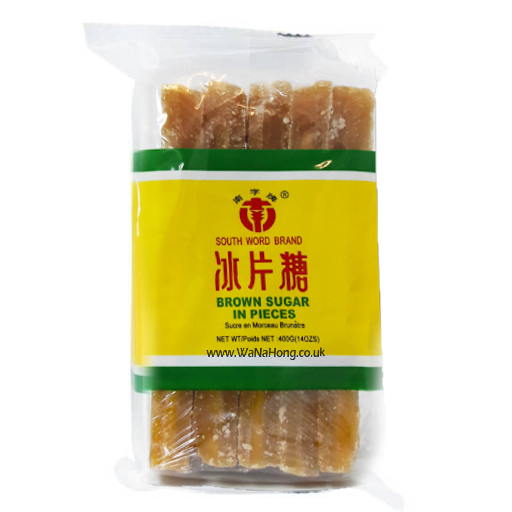 Nan Brand NS BROWN SUGAR 400G X 50 PCS CASE 新南牌 冰片糖 400G X 50 件 原箱 0244C