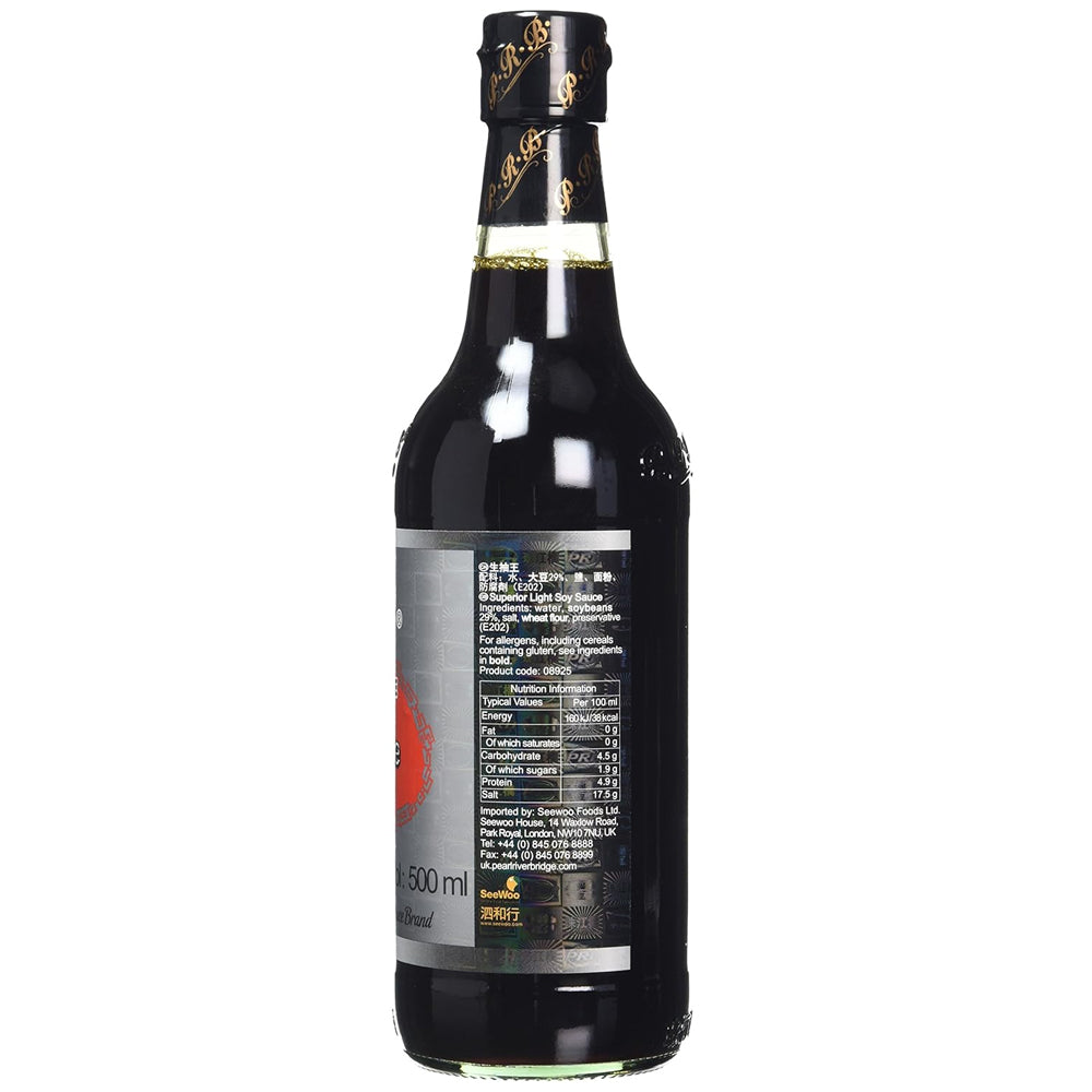 PEARL RIVER SOY SAUCE 500ML 珠江橋牌 生抽王 500ML 0105