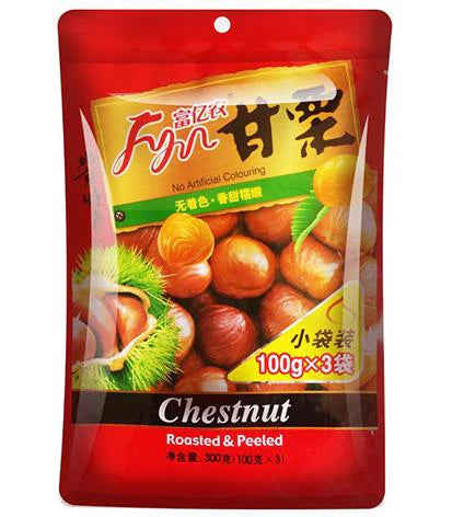 FY HUAIROU CHESTNUT 100G  富億農 甘栗 300G 0150