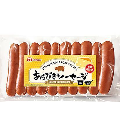 NH Japanese Style Pork and Cheese Sausages 185g NH 日式芝士豬肉香腸185G 0067