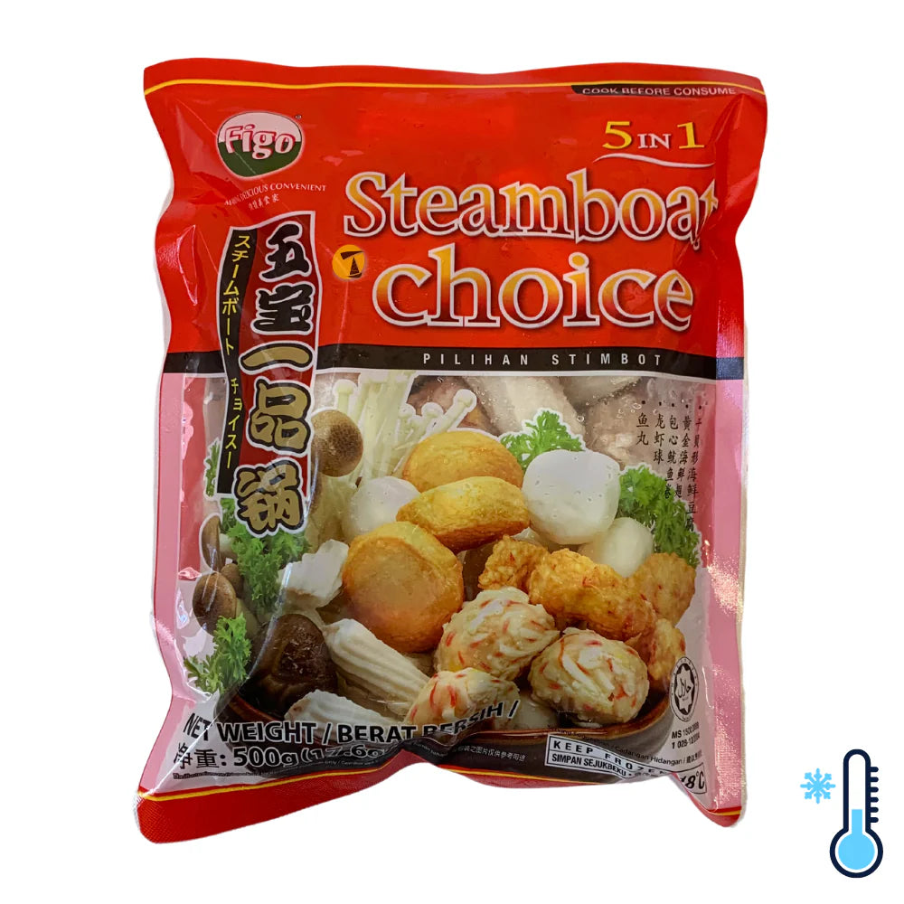 FIGO STEAMBOATCHOICE 5IN1 500G 飛哥 五寶一品鍋500G 0165