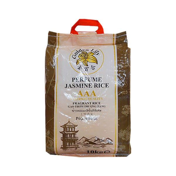 GOLDEN LILY THAI JASMINE RICE 10KG 金百合 茉莉香米 10KG 0079