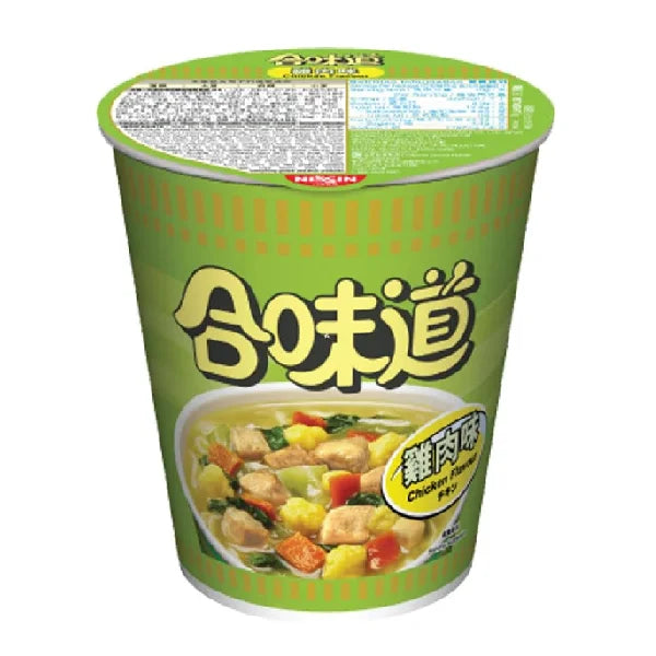 NISSIN CUP NOODLE CHICKEN FLAVOUR 71G 日清 合味道 (香港)  雞蓉味杯麵 71G 0326