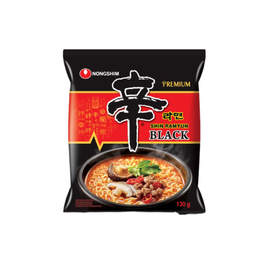 NONGSHIM SHIN RAMEN NOODLES BLACK 130G 農心 辛辣麵黑色130G 0245