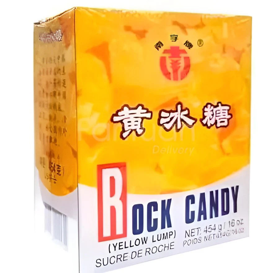 Nan Brand NS ROCK CANDY YELLOW LUMP 400G 新南牌 黃冰糖 400G 0204