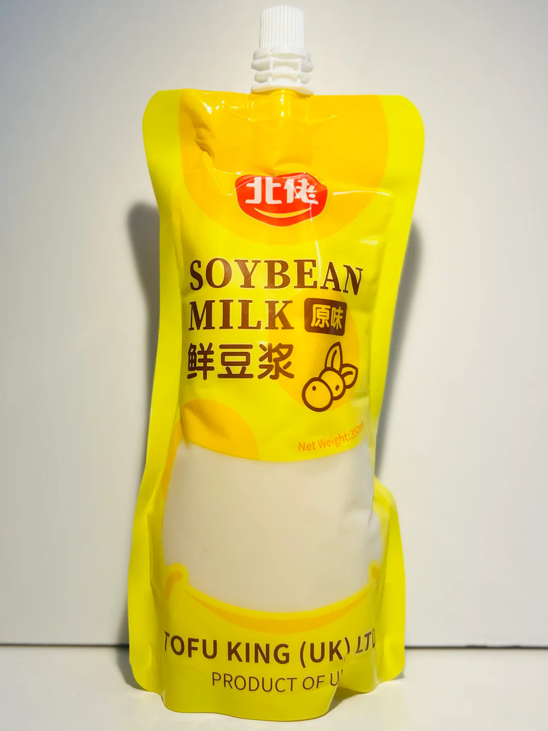 TOFUKING SOYBEAN MILK 350ML 北佬 豆漿 350ML 0211