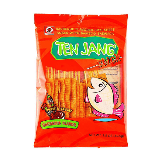 LADYBIRD TEN JANG STICK BBQ FLAVOUR 42.5G LADYBIRD 魚肉片串燒烤味 42.5G 0291