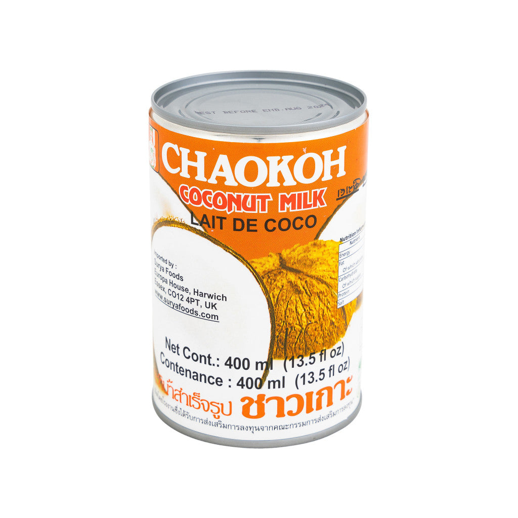 CHAOKOH COCONUT MILK 400ML CHAOKOH 泰國椰奶400ML 0004