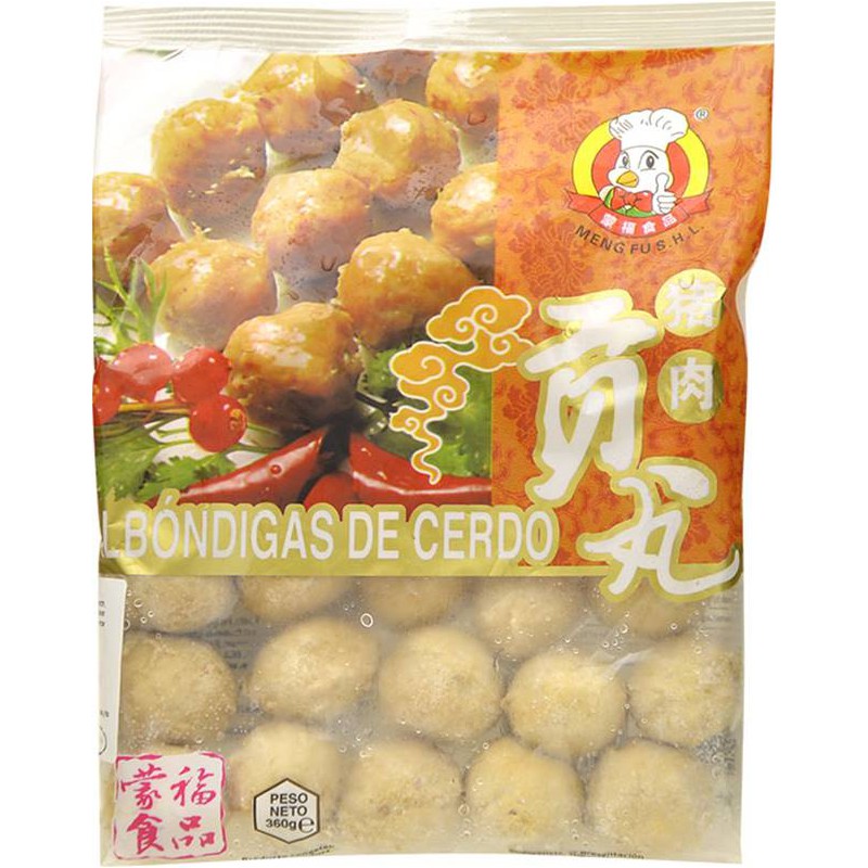 MENG FU Pork Ball 360G 蒙福 豬肉貢丸360G 0279