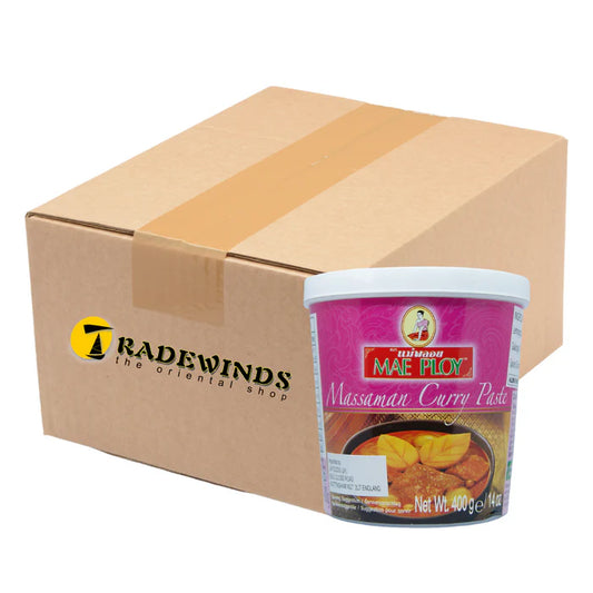 MAE PLOY MASSAMAN CURRY PASTE 400G X 24 PCS CASE MAE PLOY 泰國 瑪莎曼咖哩醬 400G X 24 件 原箱 0237C