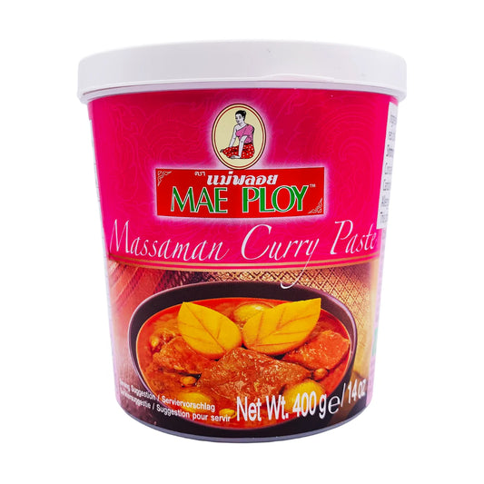 MAE PLOY MASSAMAN CURRY PASTE 400G MAE PLOY 泰國 瑪莎曼咖哩醬 400G 0237