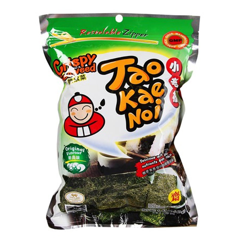TAO KAE NOI CRISPY SEAWEE ORIGINAL 32G 小老板 脆紫菜原味 32G 0273