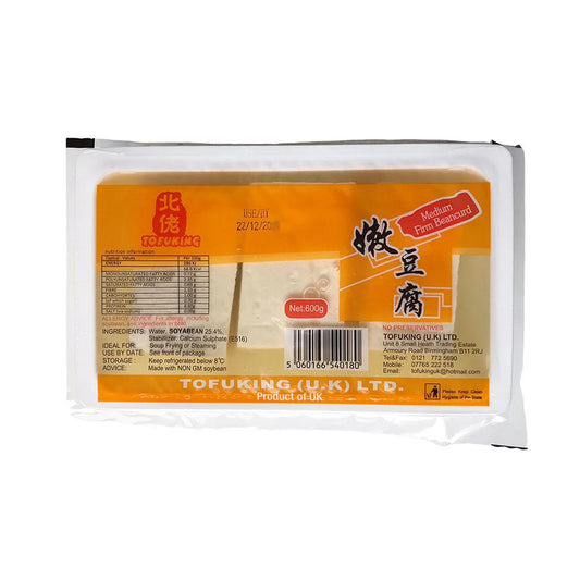TOFUKING FIRM BEANCURD TOFU 600G 北佬 嫩豆腐 600G 0006