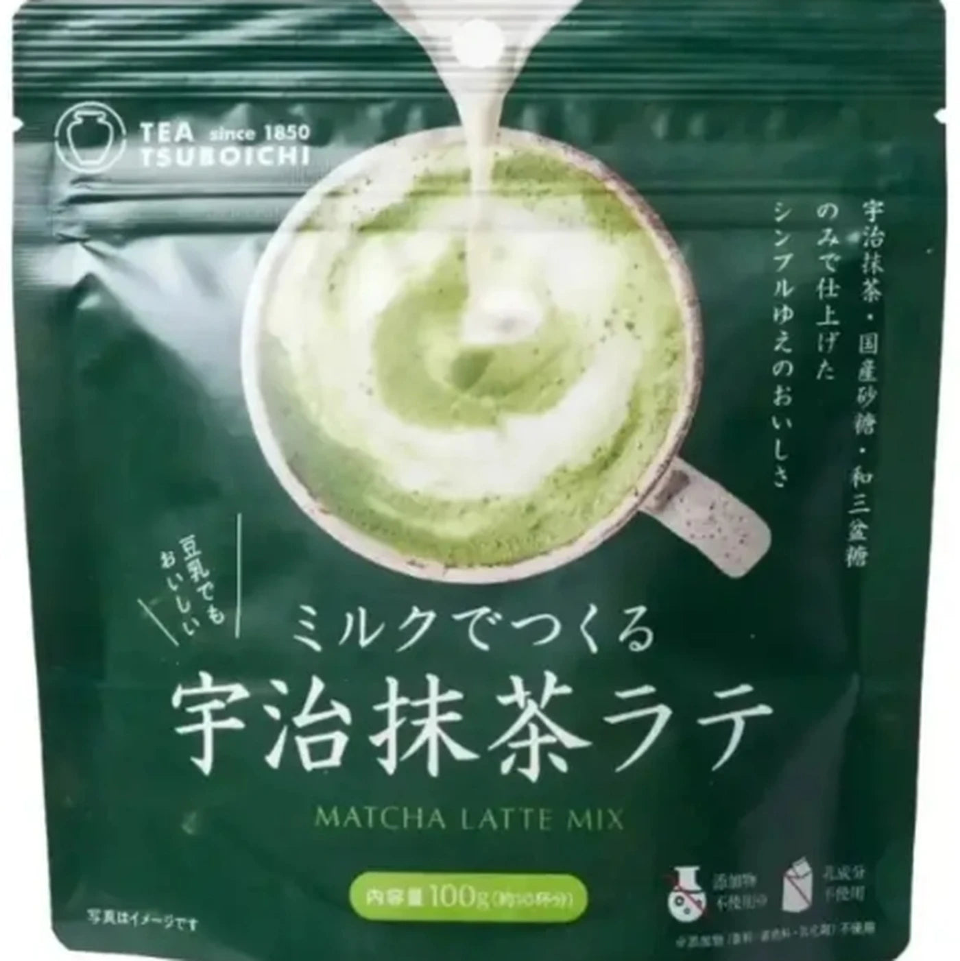 Tsuboichi Matcha Latte Mix 100g Tsuboichi 宇治抹茶拿鐵粉 100G 1242