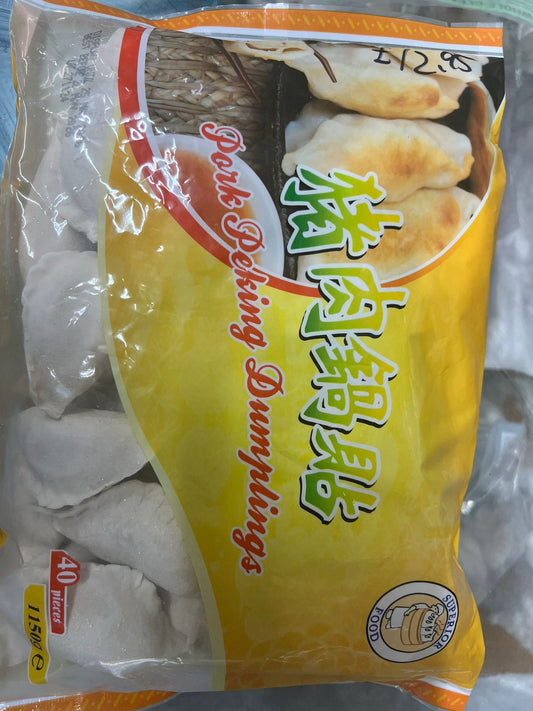 SUPERIOR PORK PEKING DUMPLINGS 1150G 超級 豬肉鍋貼1150G / 40件 0054