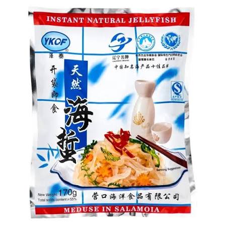 YKOF Instant Shredded Jelly Fish 170G YKOF 即食海蜇絲 170G 0353