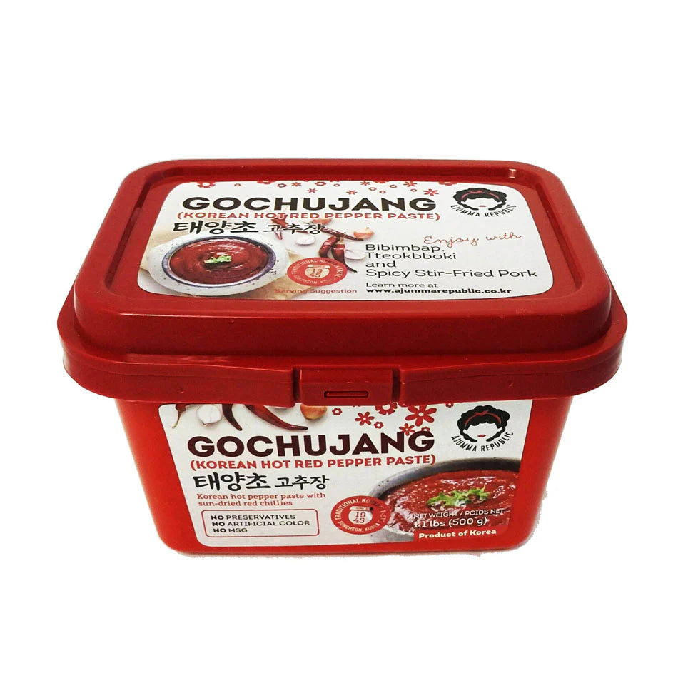 AJR RED PEPPER PASTE (GOCHUJANG) 500G AJR 紅辣椒醬（辣椒醬）500G 0238
