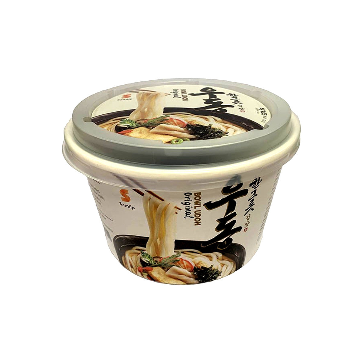 SAMLIP INSTANT BOWL UDON NOODLE 224.5G 三立 烏冬桶麵 原味 224.5G 0145