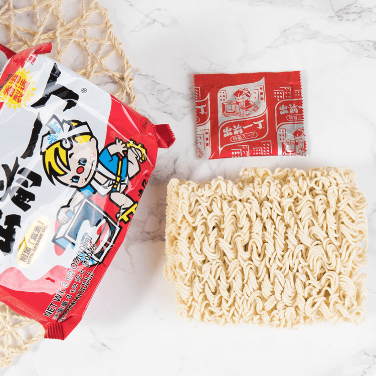 NISSIN SESAME OIL NOODLE 100G 香港 日清 出前一丁 麻油味湯麵 100克 0221