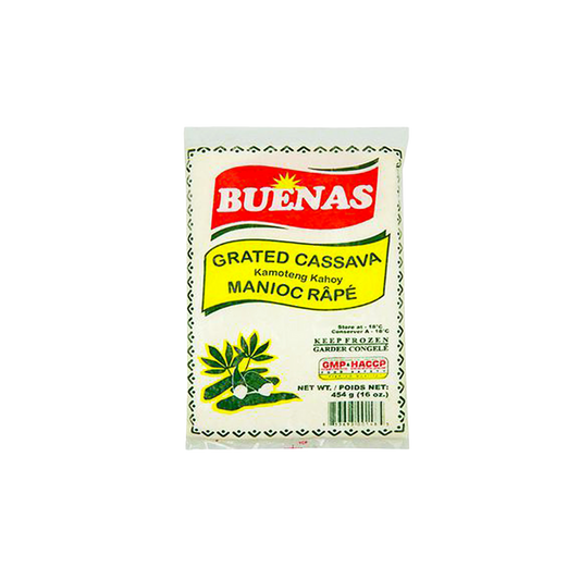 BUENAS CRATED CASSAVA MANIOC RAPE 454G BUENAS 急凍木薯蓉 454G 0151