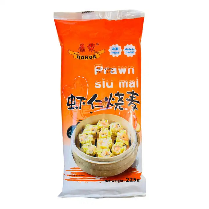 HONOR Prawn Siu Mai 225G X 24 PCS CASE 康樂 鮮蝦燒賣225G X 24 件 原箱 0260C