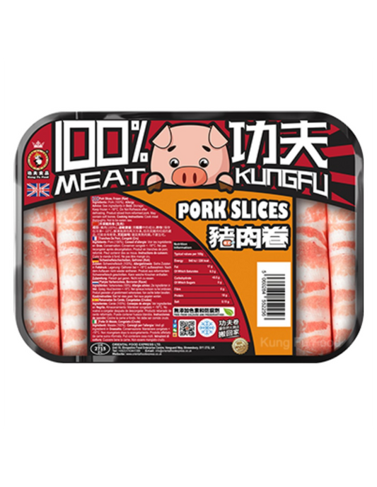KUNG FU PORK SLICES 400G 功夫 豬肉卷400克 0044