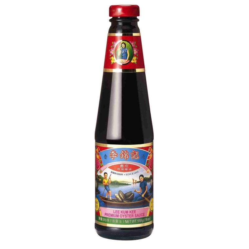 LEE KUM KEE PREMIUM OYSTER SAUCE 510G X 12 PCS CASE 李錦記 舊裝特級蠔油 510G X 12 件 原箱 0157C