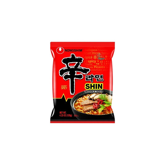 NONGSHIM SHIN RAMEN NOODLES 120G 農心 辛辣麵 120G 0135