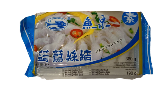 YQ KONJAC_VERMICELLI 380G 魚泉 魔芋絲結 380G 0141