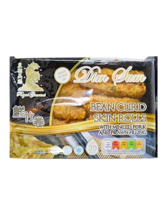 ROYAL GOURMET BEAN CURD SKIN ROLL 290G X 20 PCS CASE皇朝美膳 鮮竹卷 10件290G X 20 件 原箱 0070C
