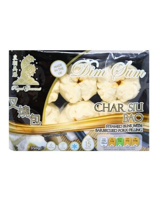ROYAL GOURMET CHAR SIU Bun (BBQ Pork) 350g 美膳 叉燒包350g 0027