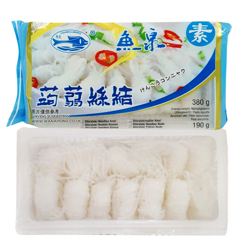 YQ KONJAC_VERMICELLI 380G 魚泉 魔芋絲結 380G 0141
